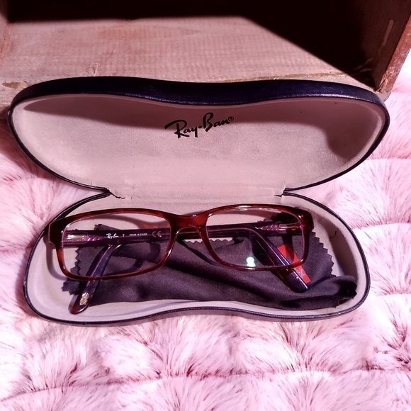 Ray-Ban Reading Glasses RB5187-2442-52 in Tortoise Purple 52mmRAY-BAN (9) - Picture 10 of 10